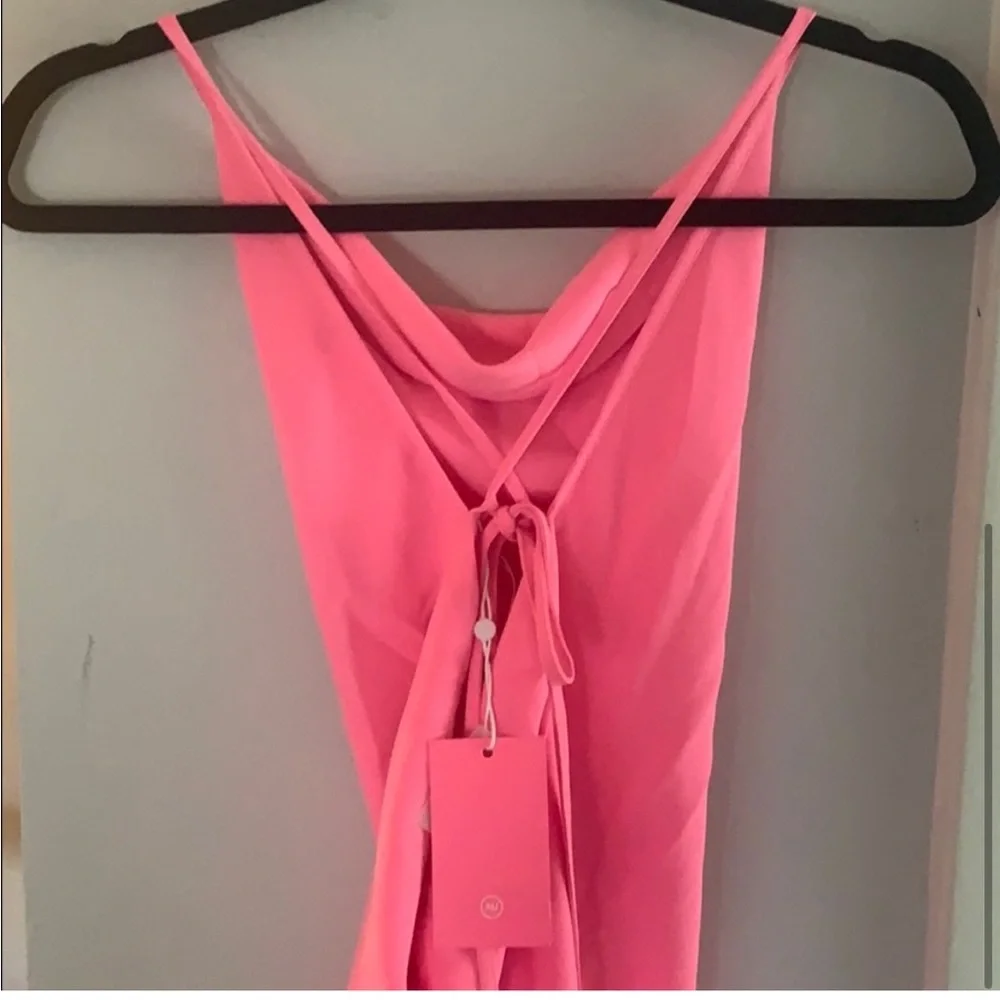 Pink Amanda Uprichard Janet Dress - Picture 4 of 4